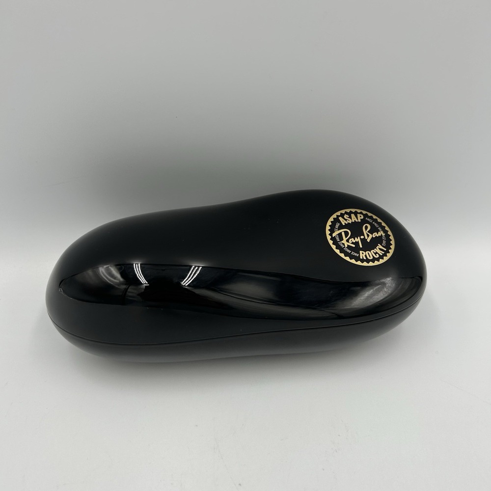 Ray-Ban x ASAP Rocky Limited Edition Black Hardshell Sunglasses Case Gold Logo
